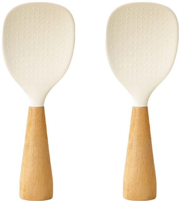 루꼴라 스탠딩 주걱, 2개, 화이트