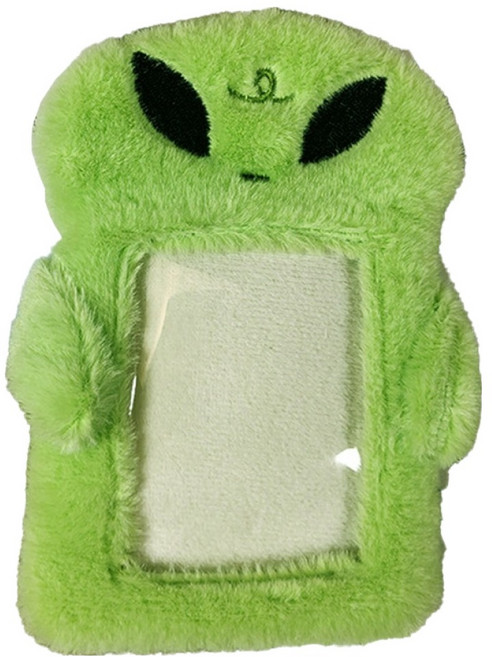 마르벨라 아이돌 포토카드 홀더 키링, 그린, 1개