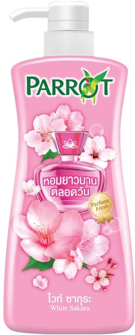 PARROT 보타니칼스 샤워크림 화이트 사쿠라, 450ml, 1개 - 쿠팡