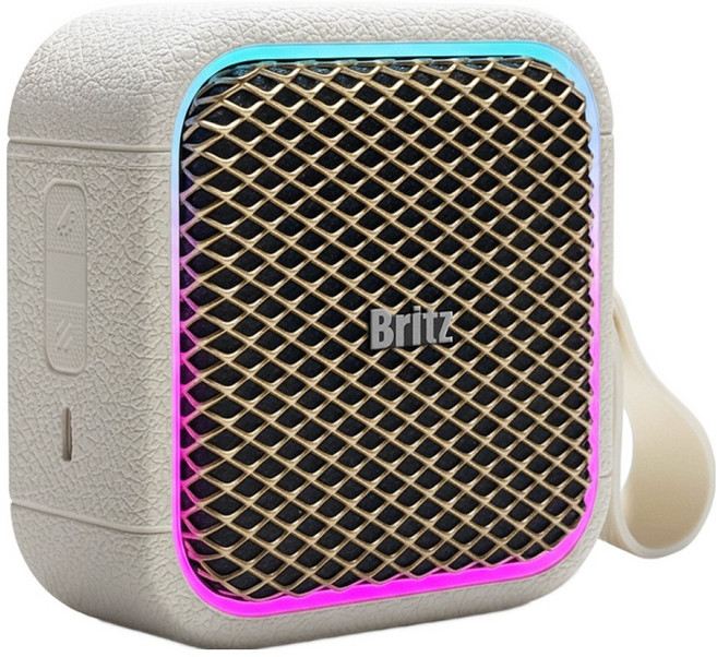 브리츠 휴대용 블루투스 스피커, 아이보리, BZ-WX3