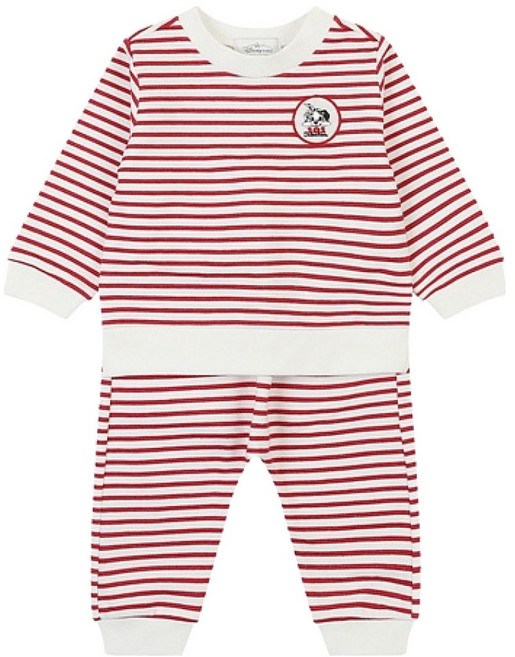 아가방 디즈니베이비 신생아용 달마시안 라운지 상하의 세트