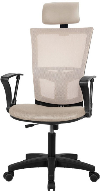 체어클럽 M2 헤더형 메쉬의자, 베이지