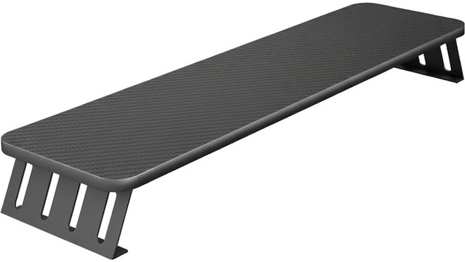 Dino 新款碳纖維紋路螢幕架 40 x 20 x 10 cm, 黑色1