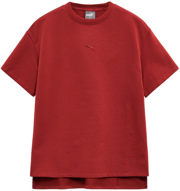 푸마 여성용 피어스 X 니트 반팔 티셔츠 9409290