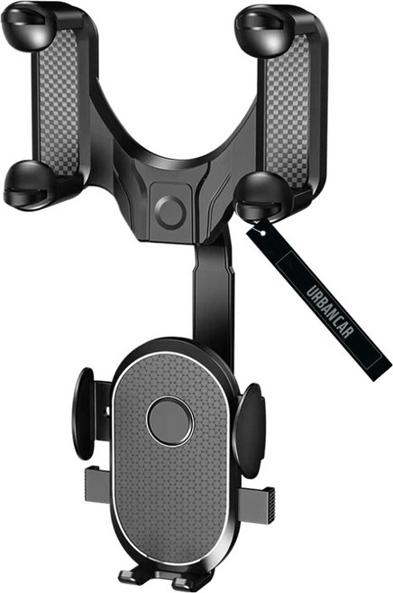 어반카 안티 360 회전 룸미러 거치대, 블랙, 1개