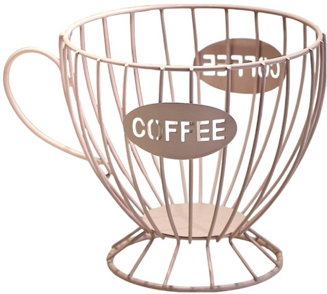 루미온 스타일 캡슐 커피 보관함, 핑크, 1개