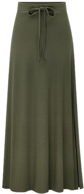 여신 데일리 A라인 롱 스커트