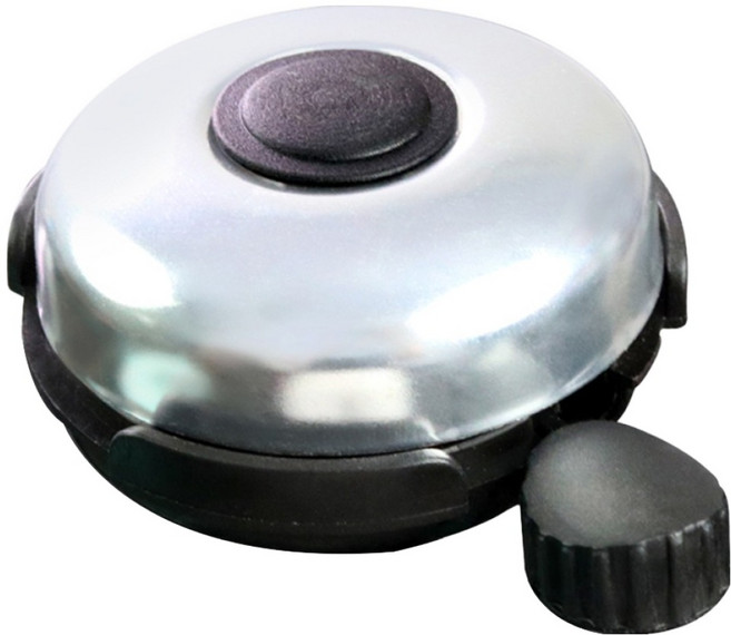 홈글림 프리미엄 킥보드 자전거 벨, 2 실버, 1개