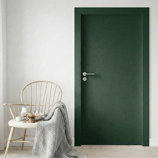 시트몰이 현관문 시트지, 딥 그린