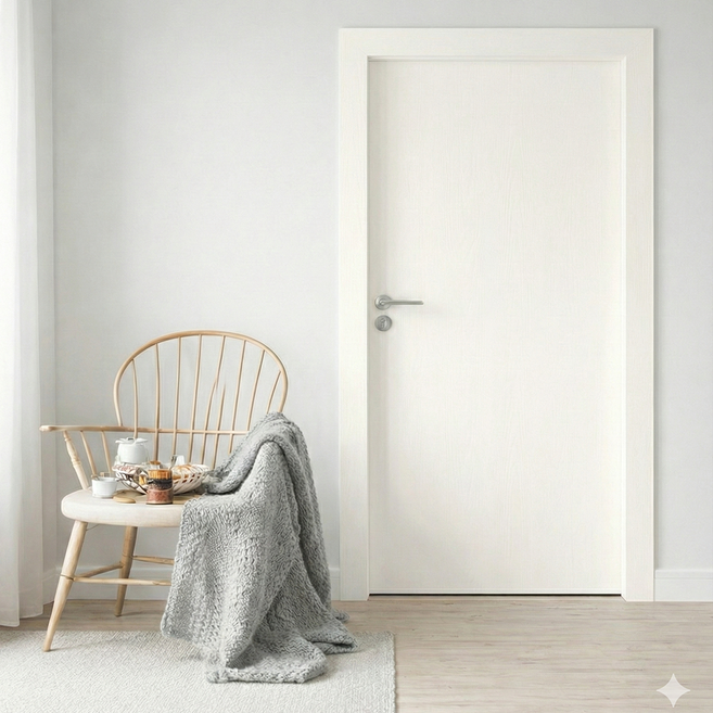 시트몰이 현관문 시트지, 포이닉스 화이트