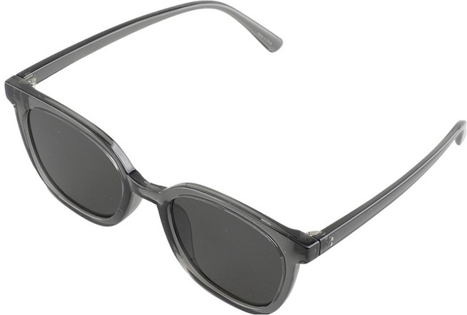 누엘레맨 오버핏 틴트렌즈 사각 뿔테 자외선차단 선글라스