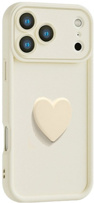 모나프리 하트 포인트 소프트 휴대폰 케이스