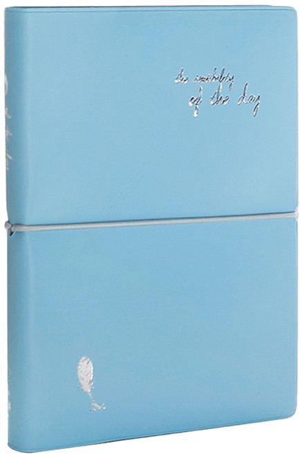 Iciel design of the day 無格線計畫本筆記本, 藍色, 1個