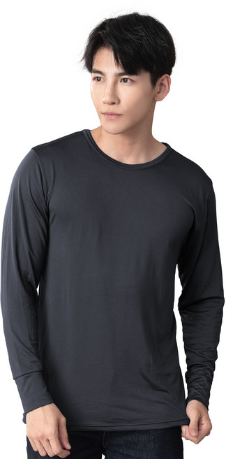 GIAT 吉亞特 男款 極暖5.5度C刷毛圓領保暖衣3件組 65902