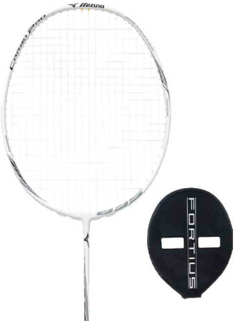 Mizuno 美津濃 4U BG80 26 CARBO PRO 835 已穿線羽球拍 附拍套, 1個