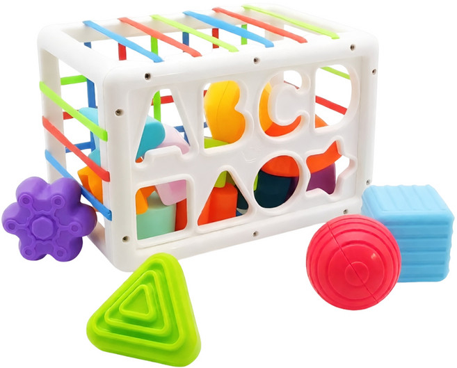 PLAYFUL TOYS 頑玩具 益智塞塞樂, 混和顏色, 1套