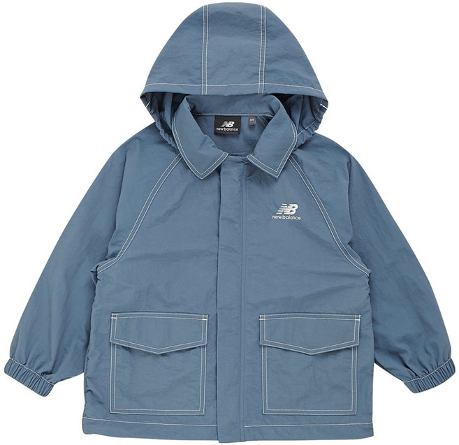 New Balance Kids 兒童車線外口袋襯衫式夾克