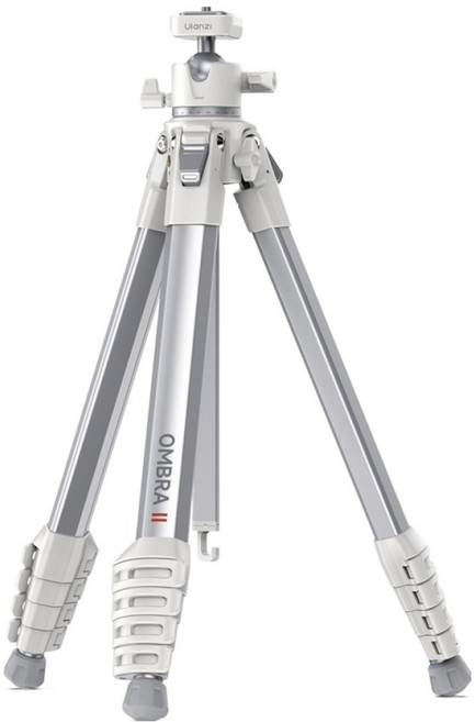 Ulanzi 優籃子 OMBRA 2 旅行用輕量鋁合金相機三腳架, 1個, 白色