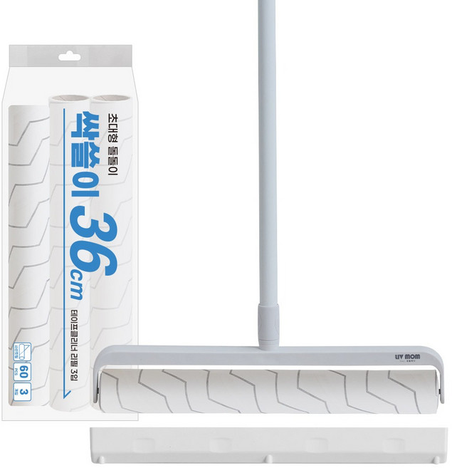 리브맘 스탠드형 싹쓸이 초대형 36cm 돌돌이 7p 세트, 1세트