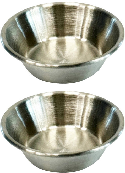 프라이스리스 스텐 304 소스볼, 실버, 2개