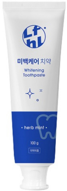 라이프홀릭 미백케어 치약, 100g, 1개