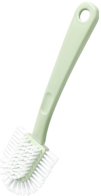 월드크린 파스텔 라운드 운동화솔, 그린, 1개