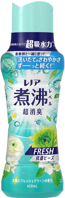 Lenor 蘭諾 煮沸衣物香香豆 綠色清香, 1個, 420ml
