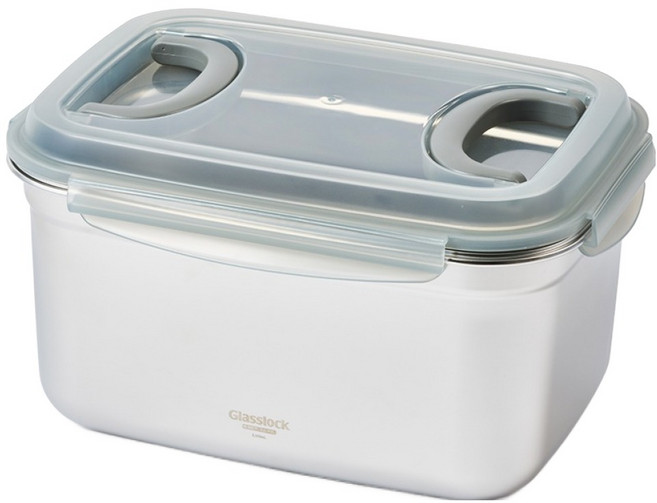 글라스락 셰프토프 클리드 스텐밀폐용기, 1개, 9.5L