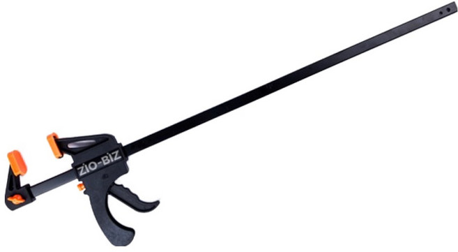 지오비즈 목공 클램프 퀵클램프 600mm, 1개