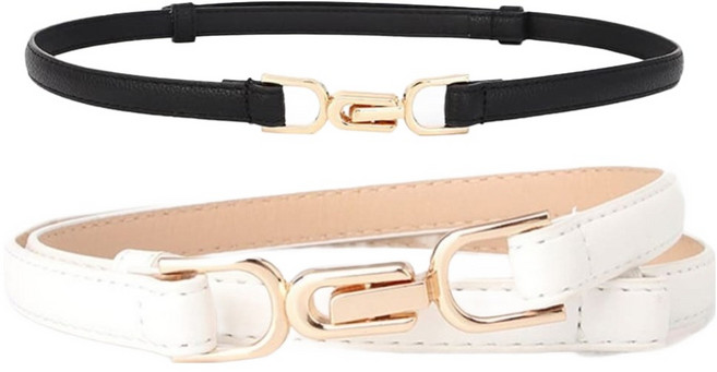 아펙토 슬림핏 여성 벨트 2종 세트