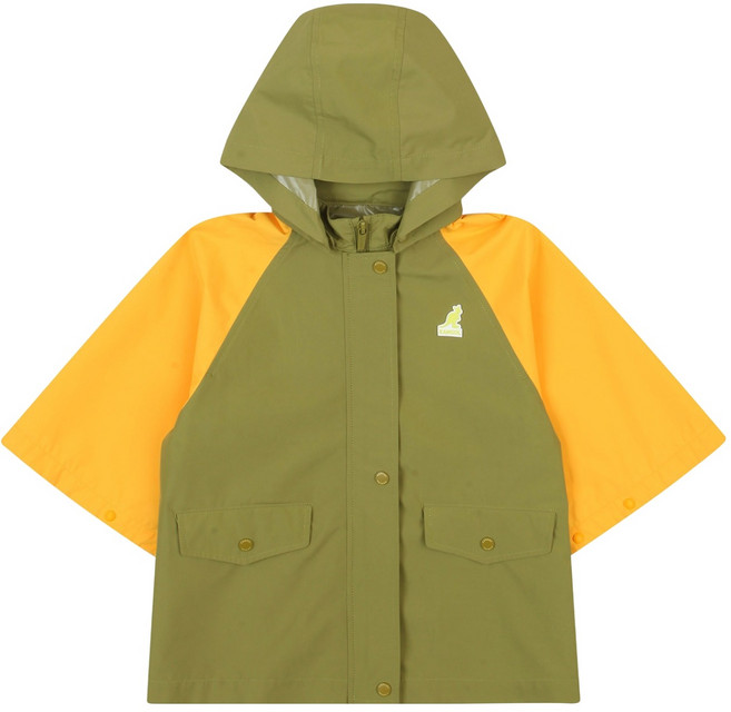 KANGOL KIDS 兒童撞色防水斗篷 PB 0011
