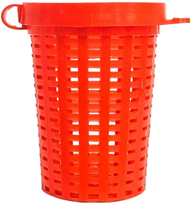 즐낚 통발 미끼통, 레드, 10개