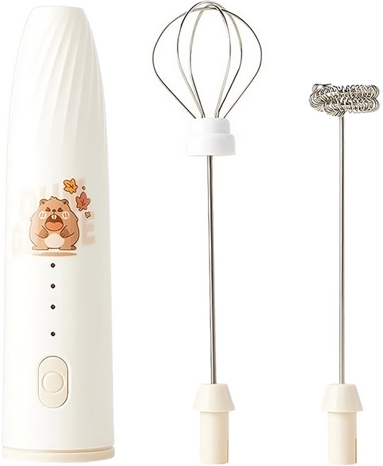 SUnORO 家用手持線電動打奶泡器 三段調節攪拌器, 單一商品