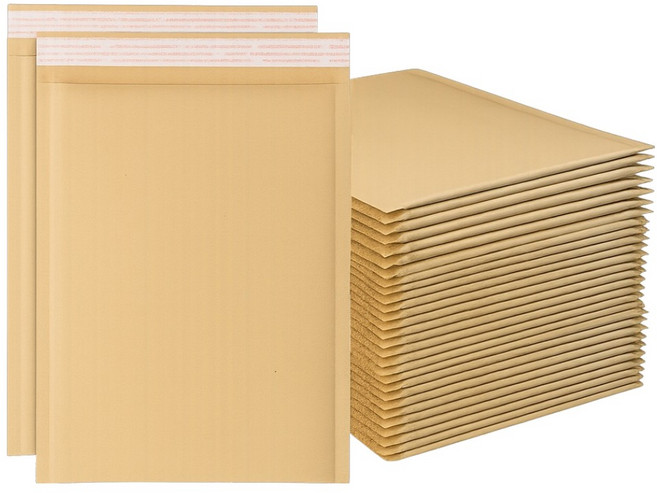 다다 크라프트 에어캡 충격방지 택배안전봉투, 30개