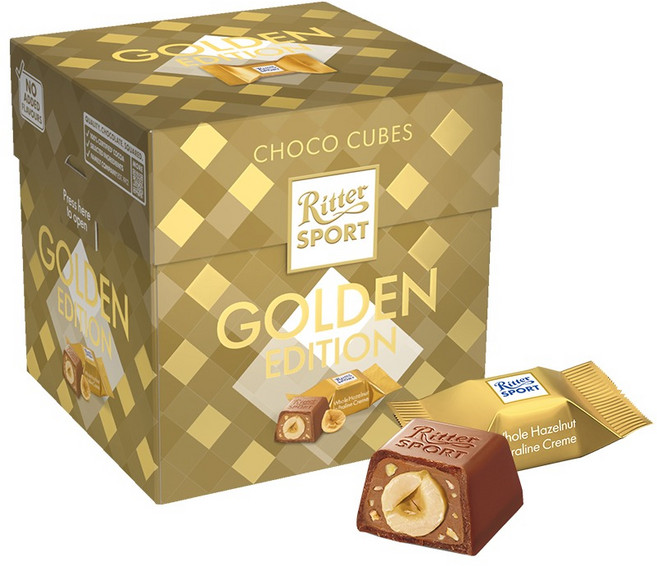 리터스포트 초코큐브 골든 에디션, 148g, 1개