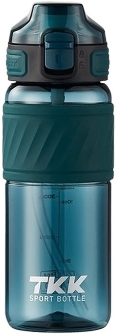 TKK 哈倫運動水壺 Tritan, 高山綠, 500ml, 1個