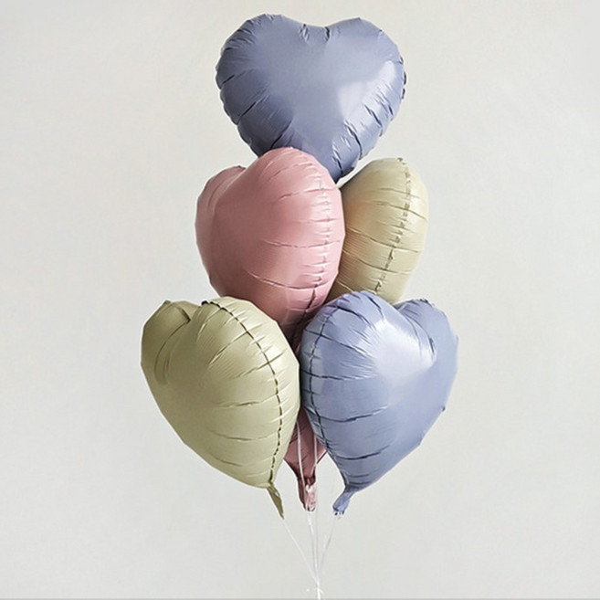 미소로운 파티 풍선 + 끈 세트, 크림마카롱(풍선), 2세트