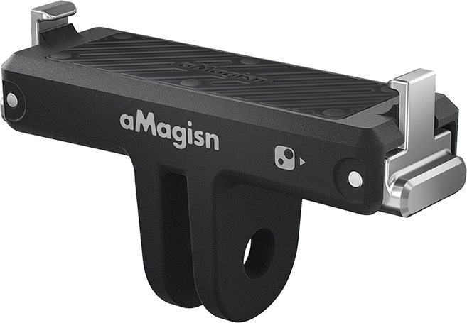 Amagisn 阿邁 Insta360 Go Ultra 二爪塑膠磁吸快拆底座, 1個, TF05