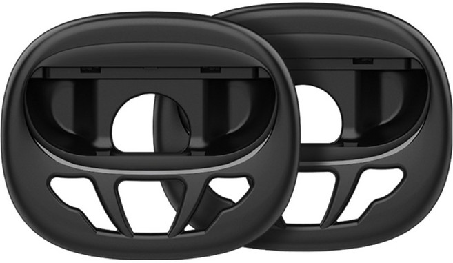 슈피겐 닌텐도스위치2용 조이콘2 컨트롤러 핸들 NS101, 블랙, 2개, AGP10163