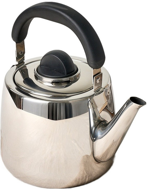 Modern House 每日使用的不鏽鋼鳴笛水壺, 1個, 混合色, 3L