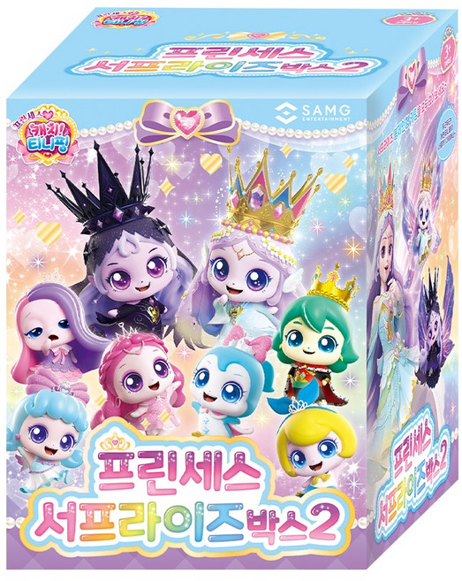 캐치티니핑 프린세스 서프라이즈박스2, 130mm, 랜덤발송, 1개