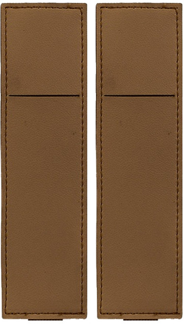 미소로운 다이어리 볼펜 홀더 L 18 x 4.5 x 0.5 cm, 브라운, 2개