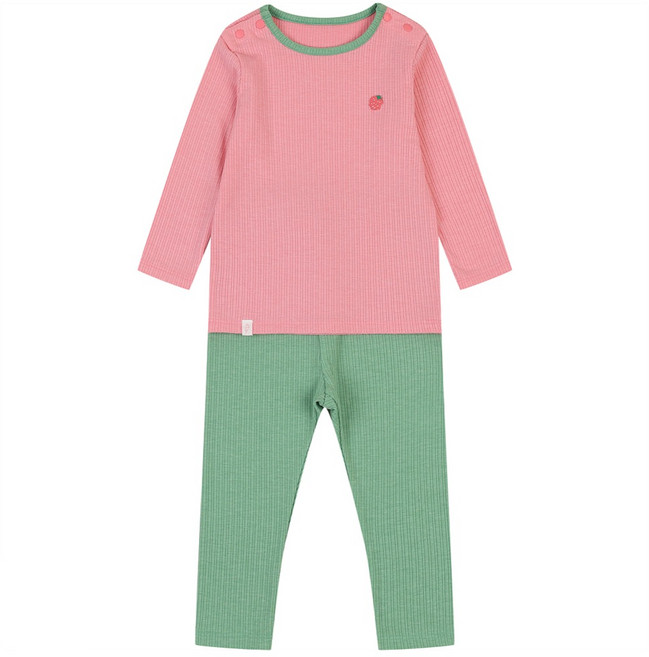 에뜨와 신생아용 핀코 슬림 내의 상하의 세트