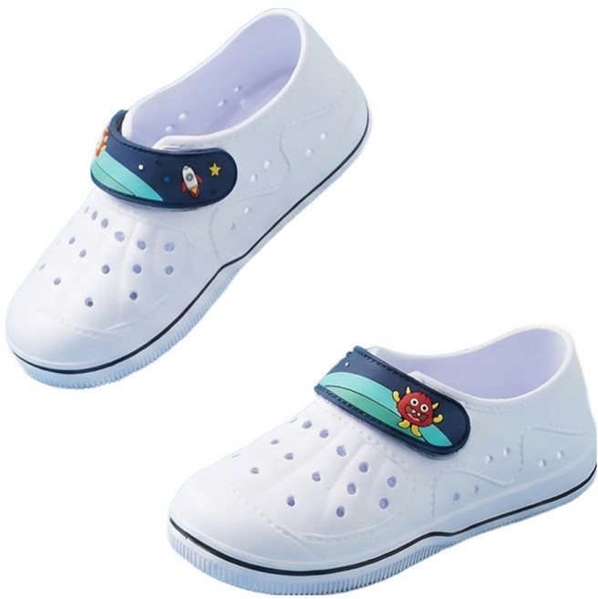 페이퍼플레인키즈 EVA 미끄럼방지 벨크로 실내화