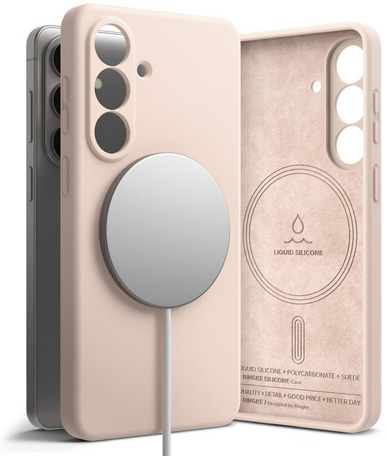 링케 실리콘 맥세이프 마그네틱 휴대폰 케이스