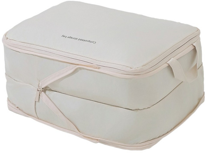 리빙공감 여행용 확장형 의류 이불 압축 파우치, 1개, 1개입