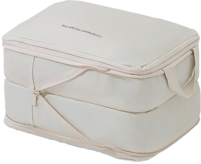 리빙공감 여행용 확장형 의류 이불 압축 파우치, 1개, 1개입