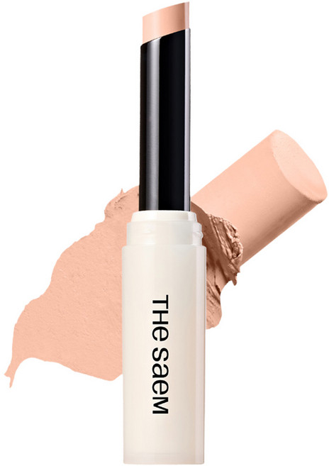 더샘 커버 퍼펙션 스틱 컨실러 2.5g, 피치 베이지, 1개