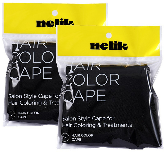 넬릭 미용 염색보, 2개, 블랙