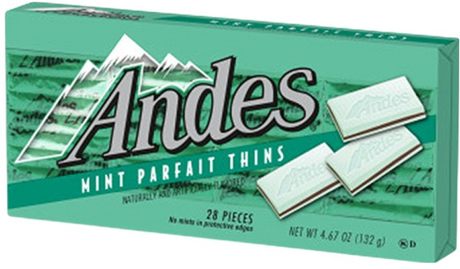 안데스 민트 파르페 초콜릿, 1개, 132g